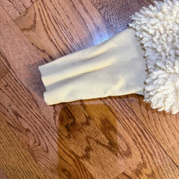 Free People FP One “Aurora” Faux Fur Mixed Media Jacket – Women’s Large - Picture 4 of 11